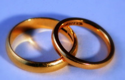 Picture of wedding rings